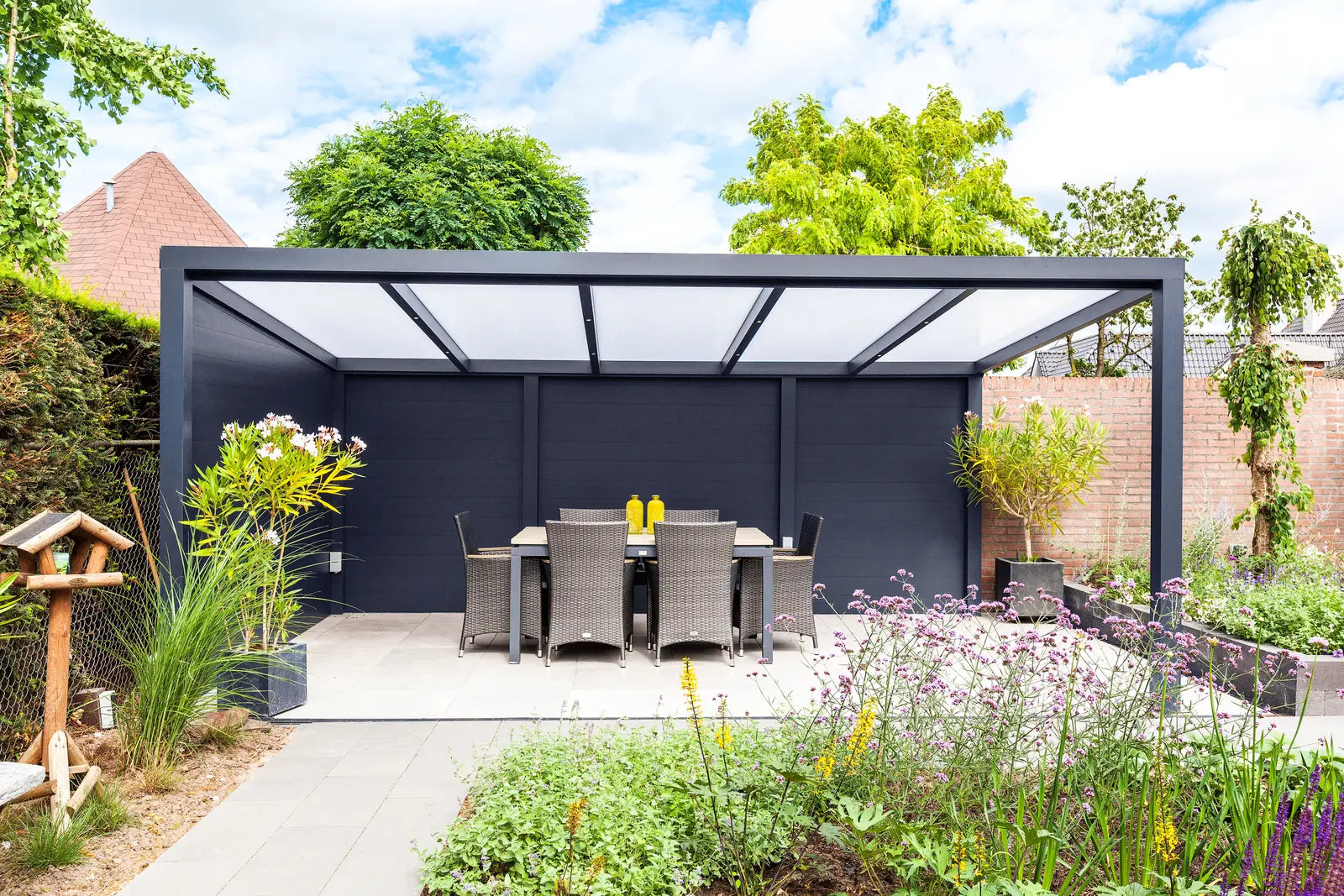 Ribolla – Pergola aluminium Deponti — détail pergola Deponti