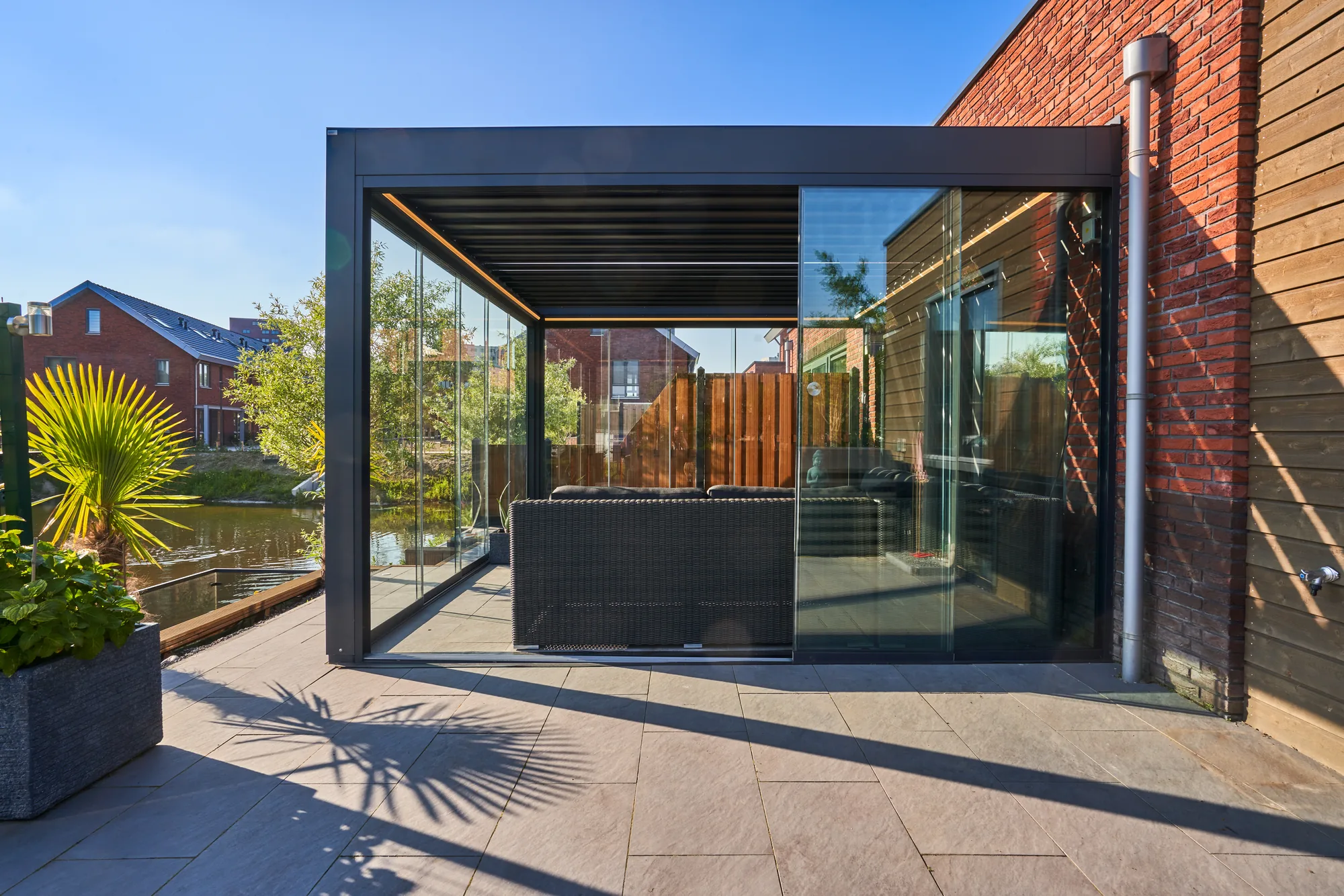 Pergola Pinela Deluxe, détail d'aménagement