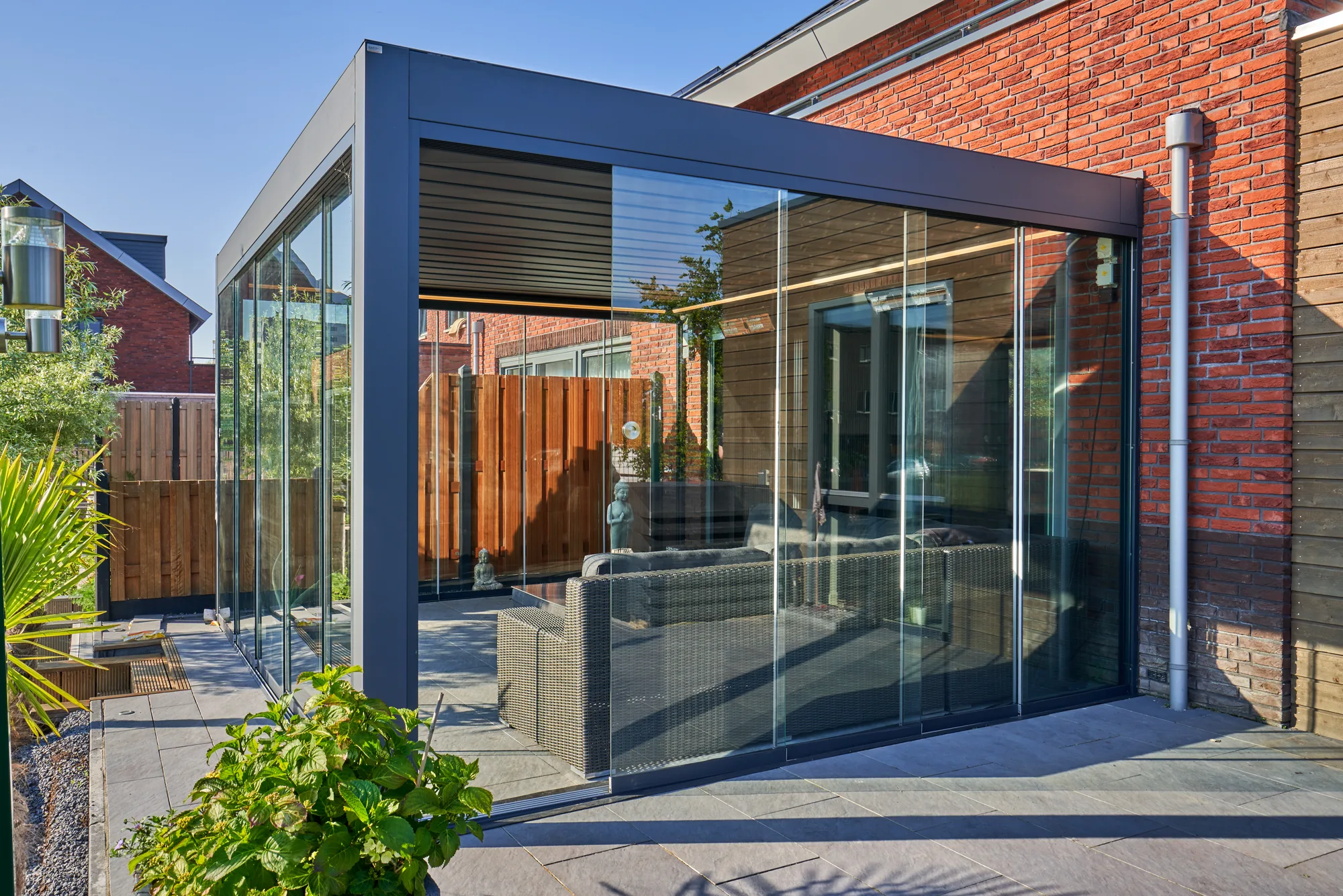 Pergola Pinela Deluxe, détail d'aménagement